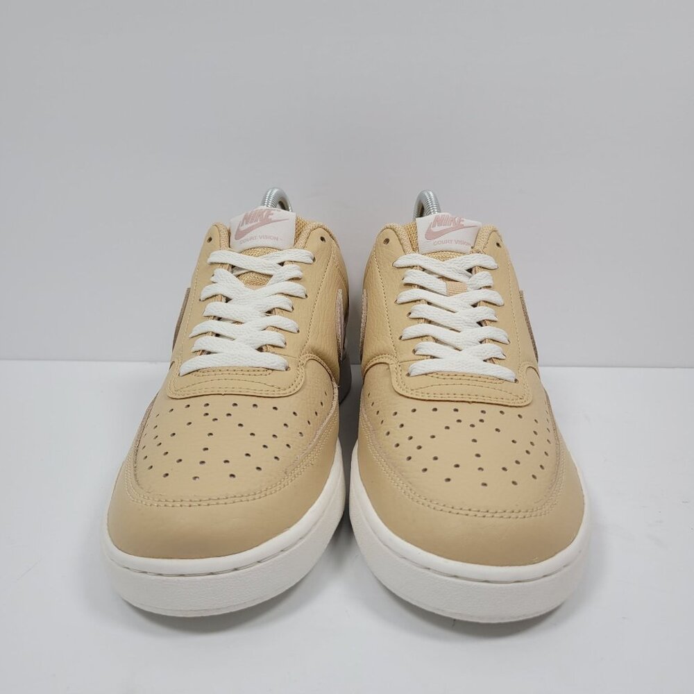 Nike Court Vision Low Women's Sesame Camo Tan Sneakers DX3734-200 US Size 10 - Picture 3 of 8